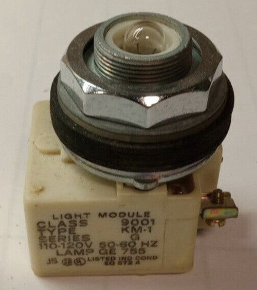 NEW SQUARE D PILOT LIGHT MODULE 110-120 VAC 9001KM-1