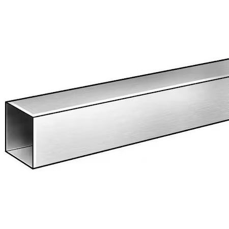Zoro Select 4Yum4 Sq Tube,304Ss,2 Od X 1 41/64 Id Sq,6 Ft