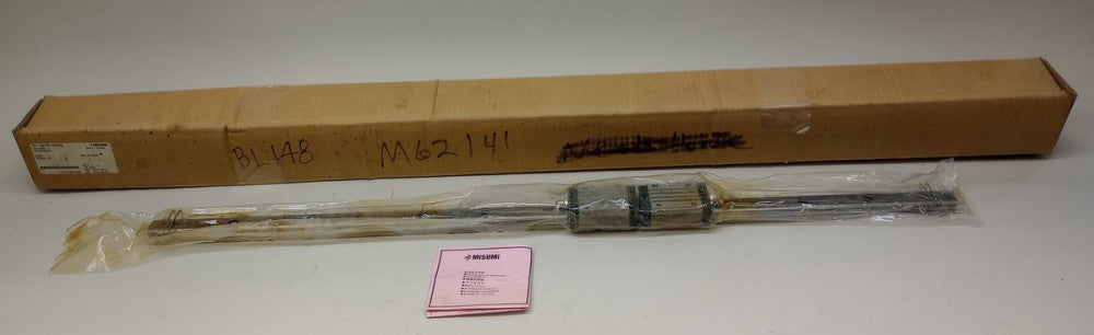 Misumi SX2R28-760 Linear Guide Assembly Standard Block 28mm H X 760mm L X 20mm W