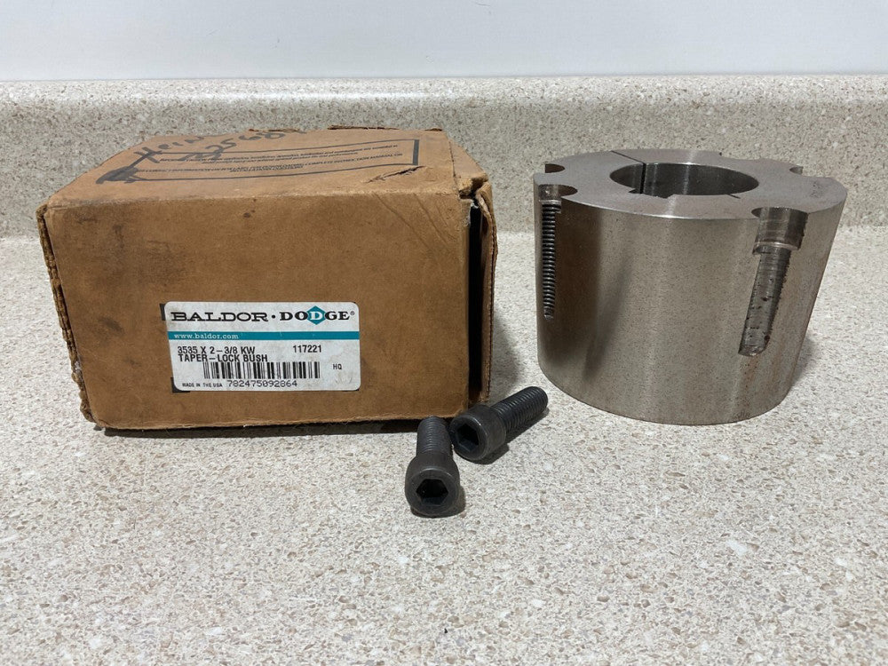 Baldor Dodge Taper-Lock Bush 3535 X 2-3/8 KW NEW