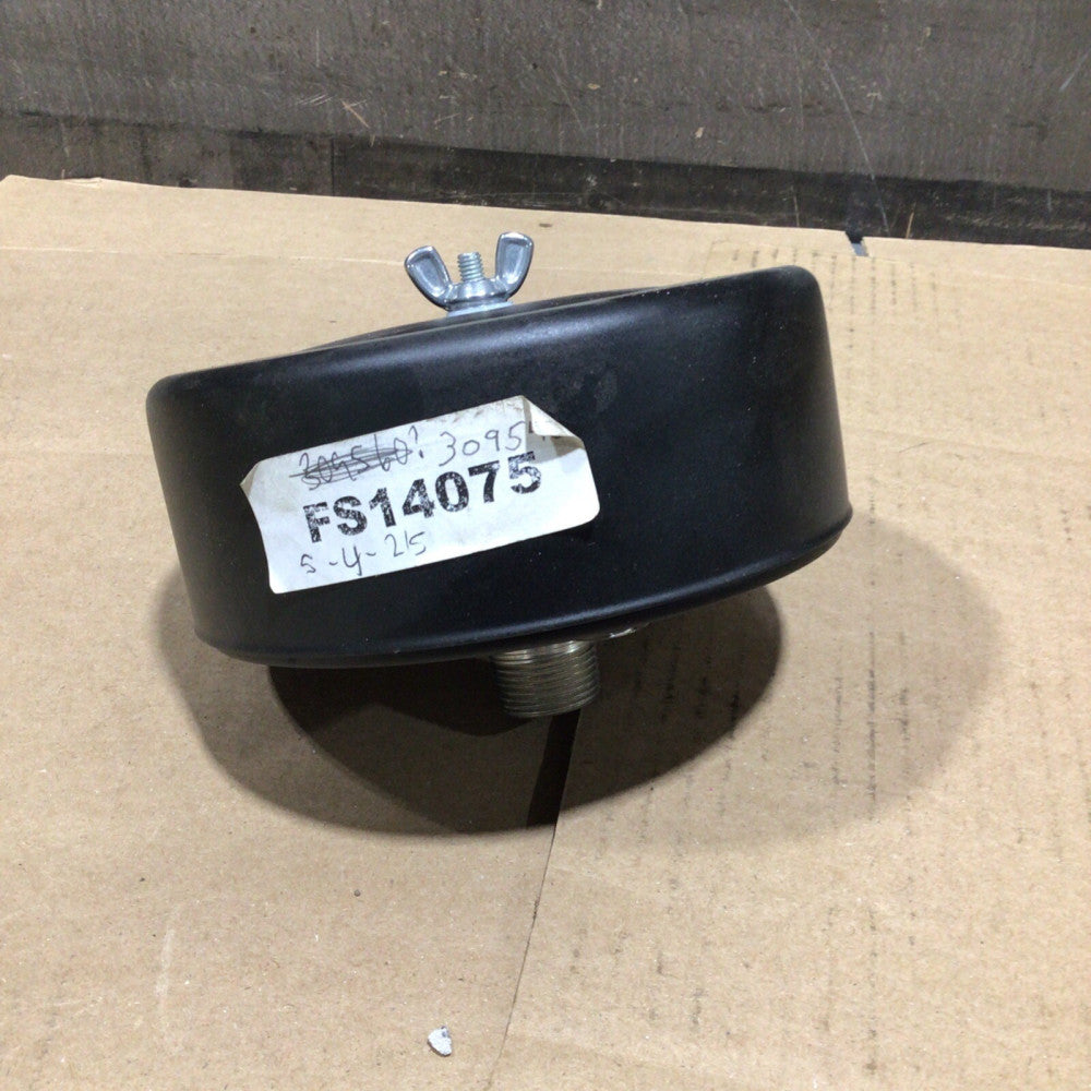 3/4" NPT Air Compressor Intake Filter Silencer Metal Housing Canister FS14075