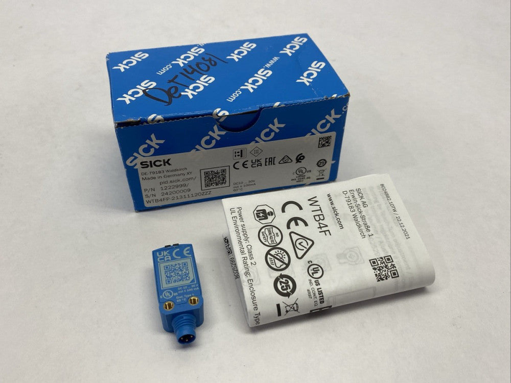 Sick WTB4FP-21311120ZZZ Photoelectric Sensor 10-30VDC 1222999