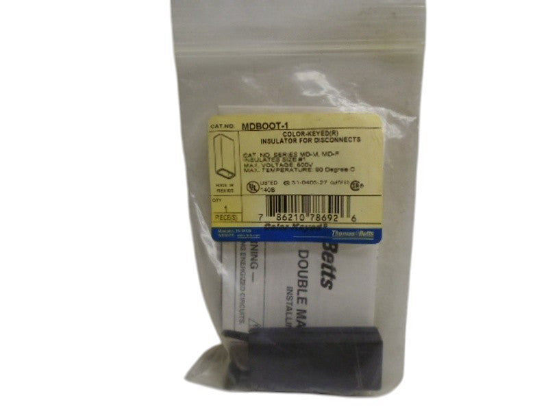 THOMAS & BETTS MDBOOT-1 INSULATOR NSMP