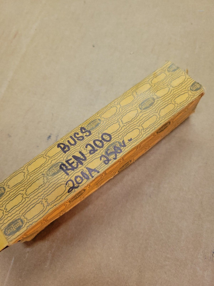 NEW BUSS REN 200 AMPS FUSE 250V