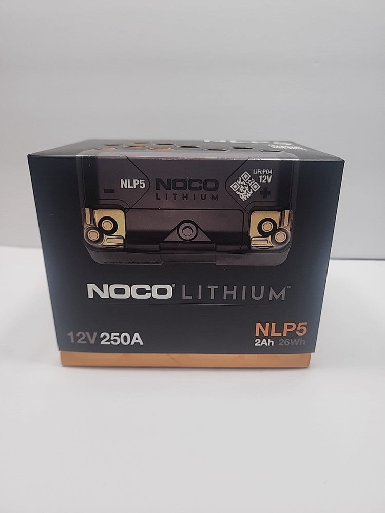 NOCO NLP5 12V 2Ah Lithium-Ion Rechargeable Powersport Battery