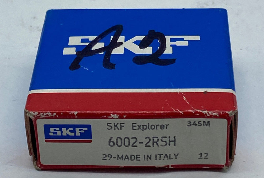 SKF 6002-2RSH Radial Deep Groove Ball Bearing, Bore 15mm Width 9mm 