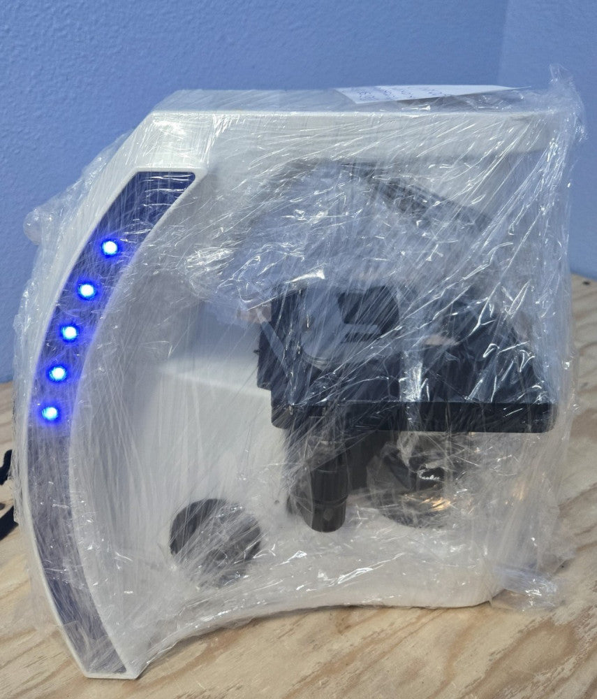 ZEISS PRIMO STAR MICROSCOPE W/ OBJETIVES 4 X/ 10 X/ 40 X / 100 X/ (002-A)