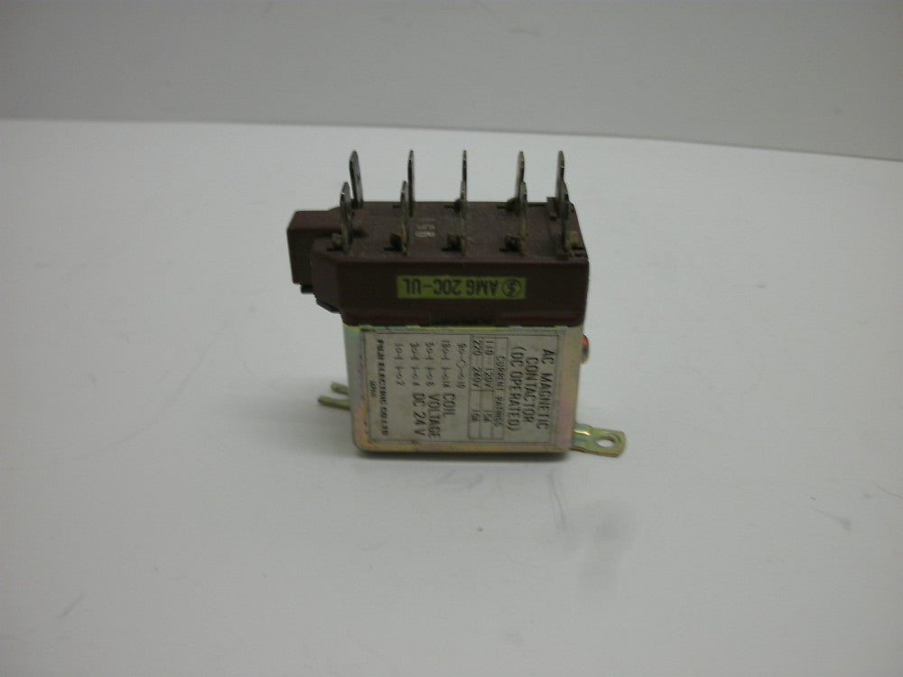 FUJI ELECTRIC AMG 20C-UL AC MAGNETIC CONTACTOR (DC OPERATED) COIL VOLTAGE DC 24V