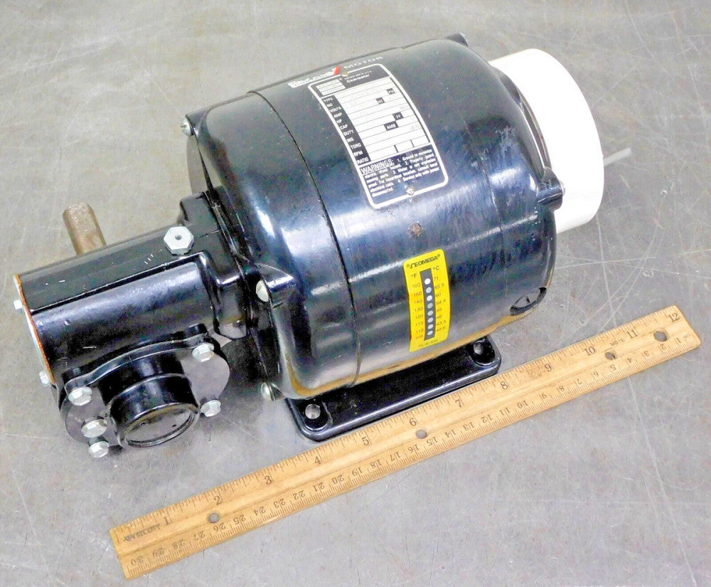 Bodine Electric NSH-13RH DC Gearmotor 115 VDC  1.2 A 1/8 HP 43 RPM DC