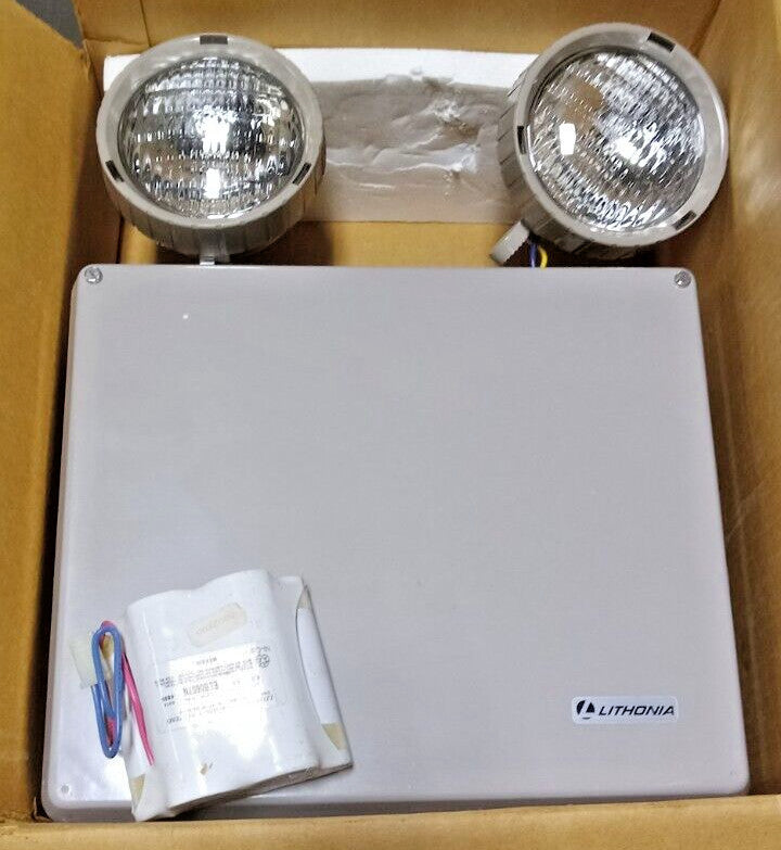 NEW LITHONIA BATTERY POWERED EMERGENCY LIGHTING UNIT 120/277 VAC  ELU2PXNHLD