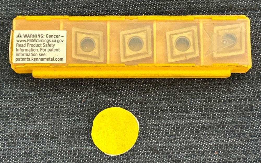 KENNAMETAL TURNING DRILL INSERT CNGP 431 KC730  LOT OF 4