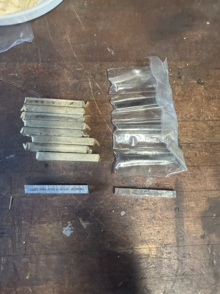 Hobbyist,Lathe ,cutting Tools 4 Pcs 1/4x1/4x2-1/2, 9pcs 5/16x 2 1/2 HSS ,NEW
