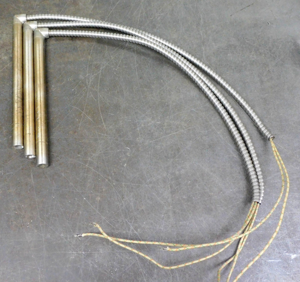 Watlow - L8A37-K24W26 Heater Element Fire Rod 240 V 1500 W Lot of Three (3)