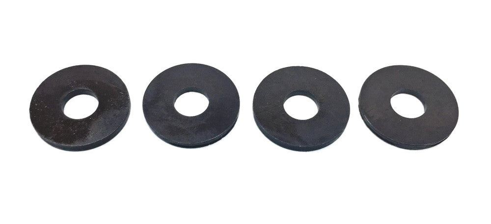 APW 1-5/16 Inch OD 7/16 Inch ID Black Washer [Lot of 4] NOS
