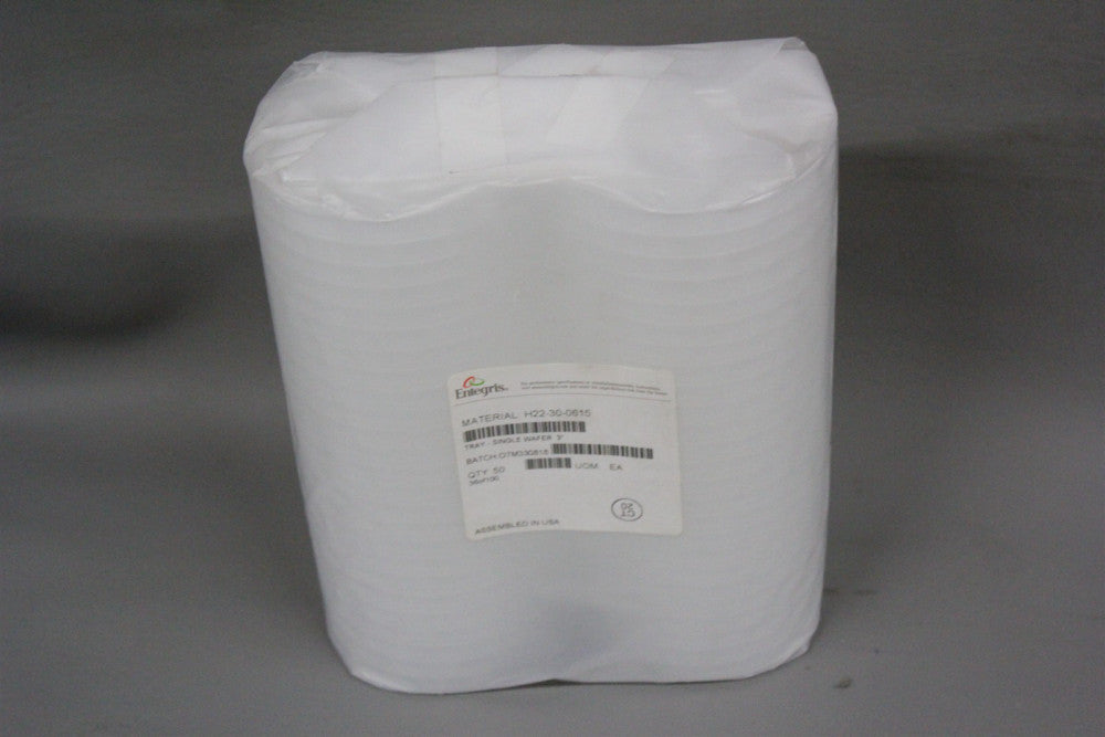 50 NEW ENTEGRIS 3" SINGLE WAFER TRAY HOLDER/SHIPPER POLYPROPYLENE H22-30-0615
