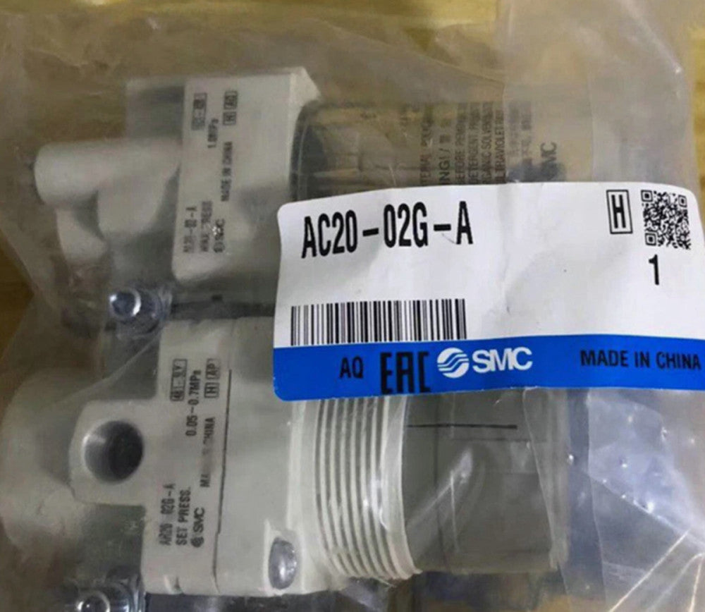 One Brand New SMC AC20-02G-A Solenoid Valve