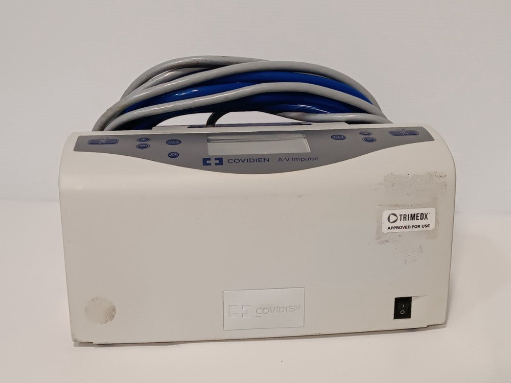 Kendall Covidien 6060 A-V Impulse 6000 Series Controller DVT foot pump w/ tubing
