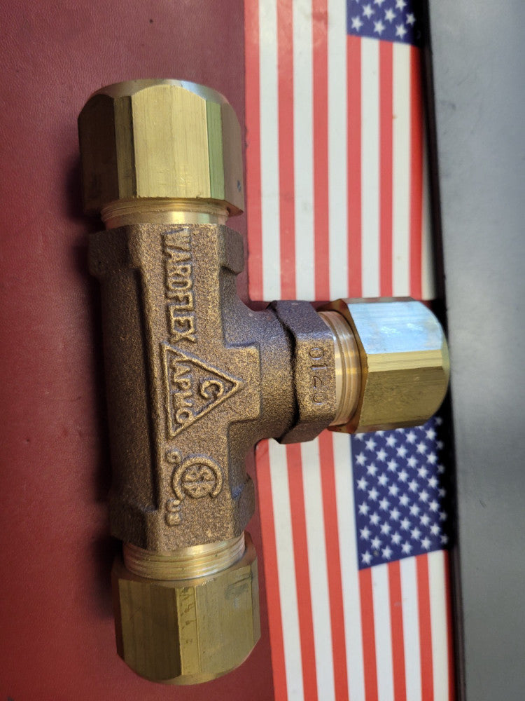 20A Wardflex Brass Tee ASSEMBLY # 352  ( S1-C177)
