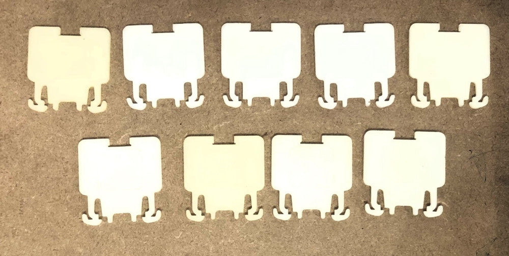 Allen-Bradley Style CA Terminal Block Plate BUL.1492 [Lot of 9] NOS