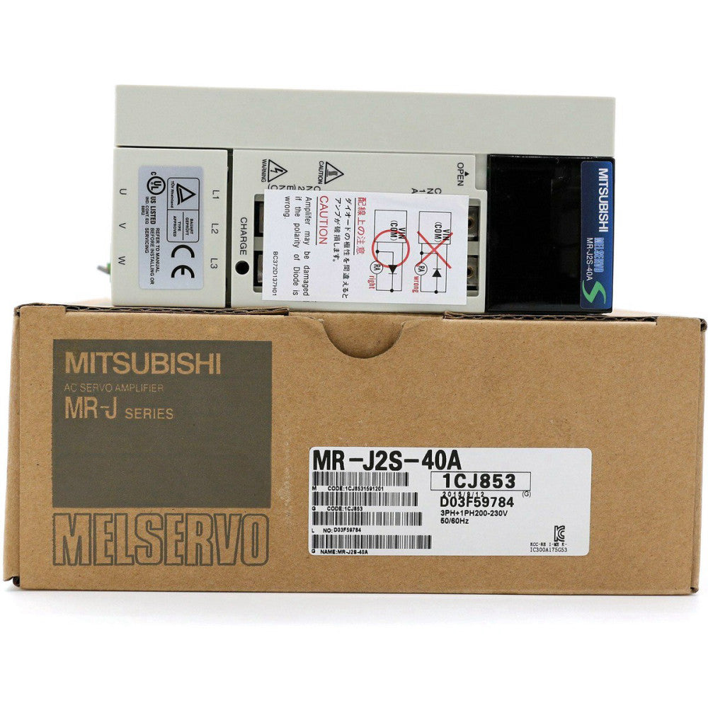 1PC New In Box MITSUBISHI MR-J2S-40A AC Servo Amplifier Drive Driver