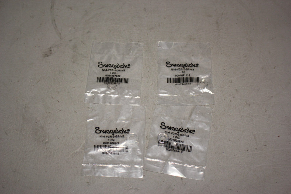 NEW  LOT OF 4 SWAGELOK NI-4-VCR-2-GR-VS GASKET