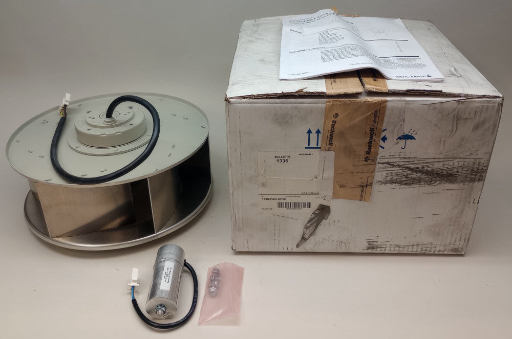 Ziehl-Abegg 1336-FAN-SP6B Centrifugal Cross Flow Fan With Capacitor
