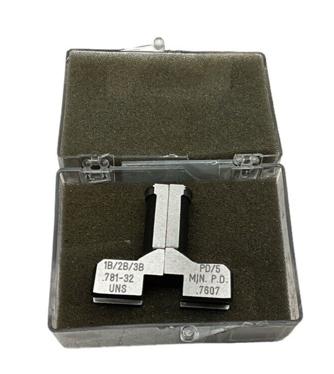 JOHNSON GAGE .781-32 UNS .7607 PD/5 Thread Gage / Comparator Segments