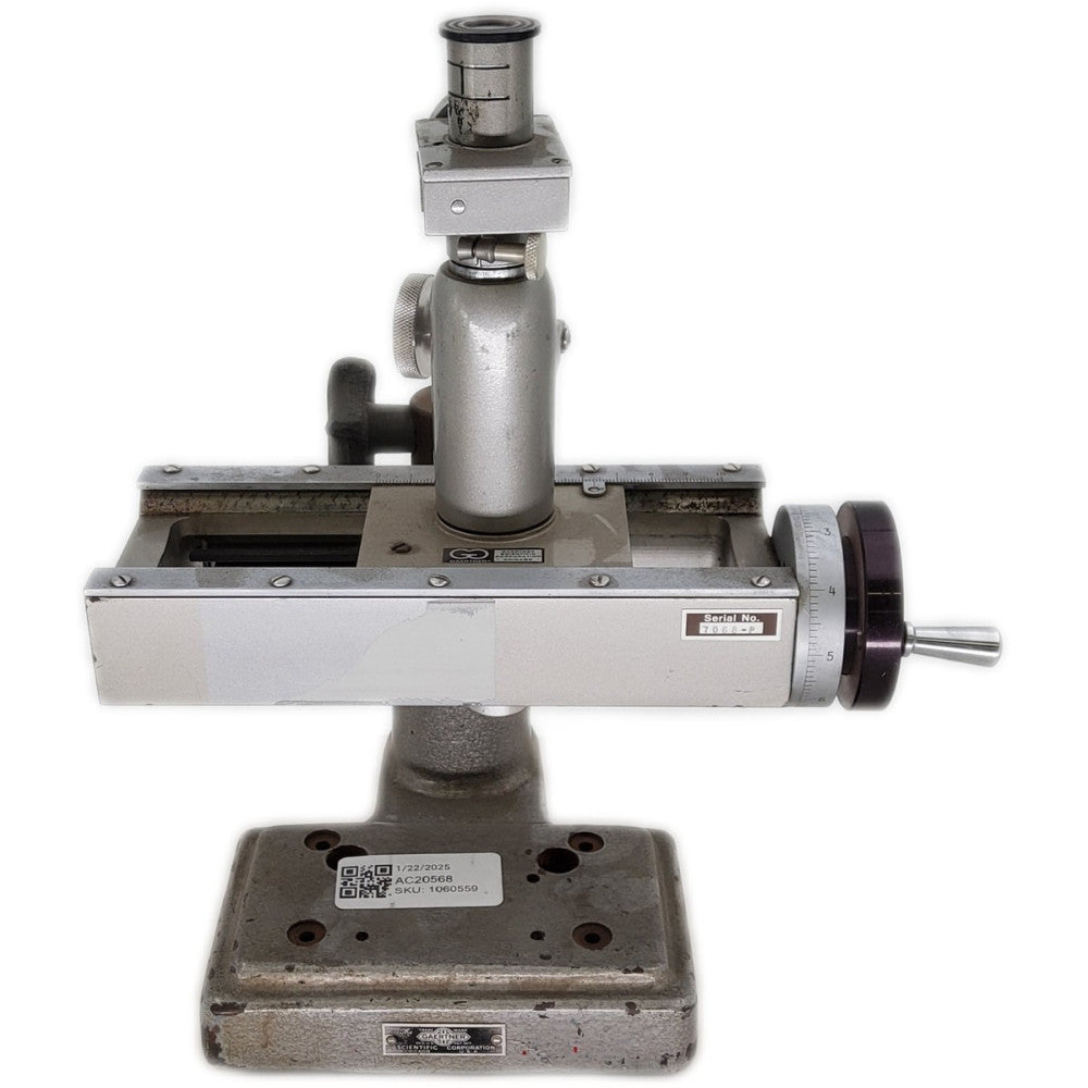 Gaertner Scientific Precision Slide With Stand  & 32mm EFL Lens + Eyepiece