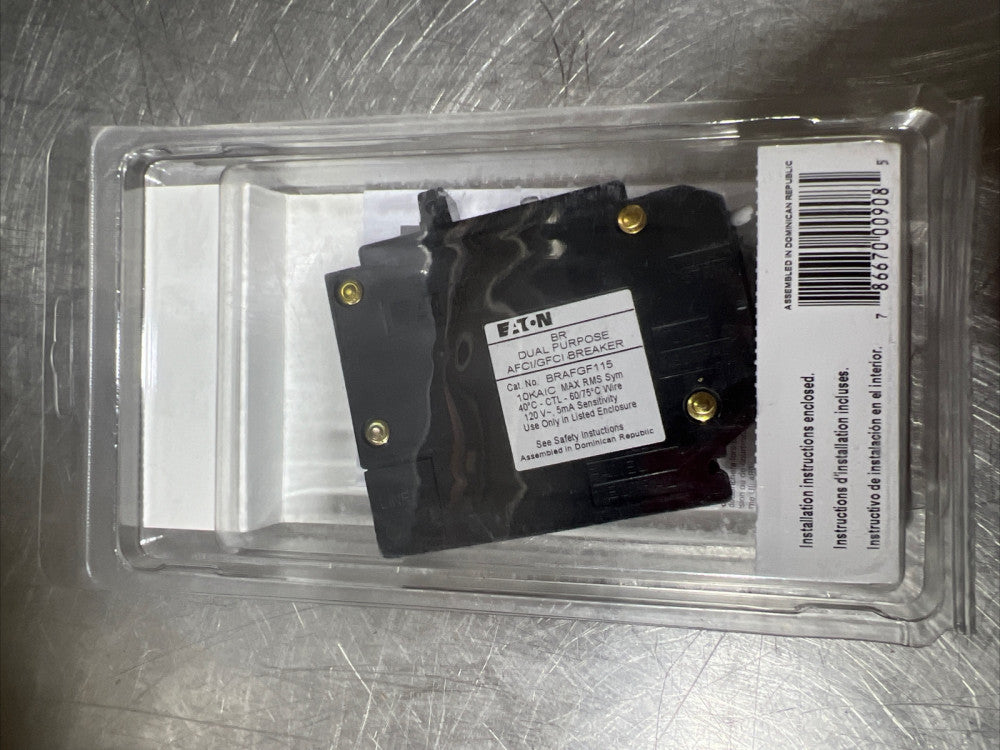Eaton NSB BRAFGF115CS Miniature Circuit Breakers (MCBs) BR 1P 15A 240V 50/60Hz 1