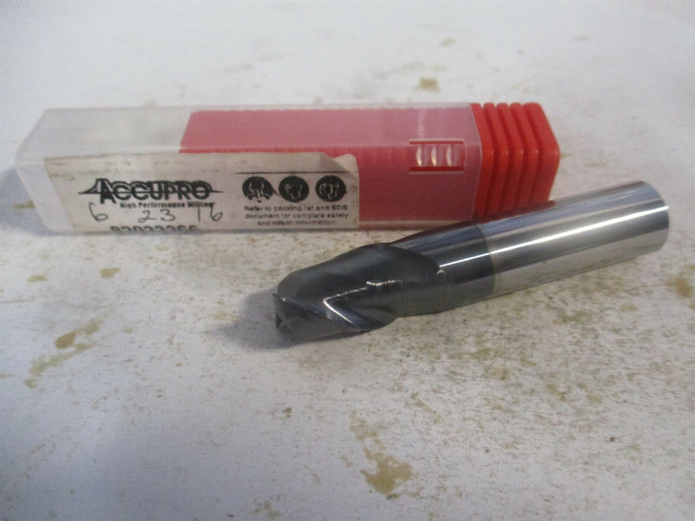 (12181697) 1/2" x 5/8" x 1/2" x 2-1/2" OAL Solid Carbide 2 Flute Square End Mill