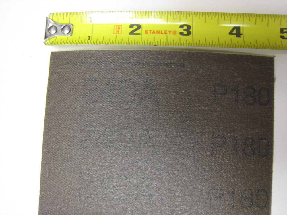 3M 20 pcs  4- 1/2"  x  6" Clamp & Sand Sheets for 1/4 Sheet Palm Sander 180 Grit