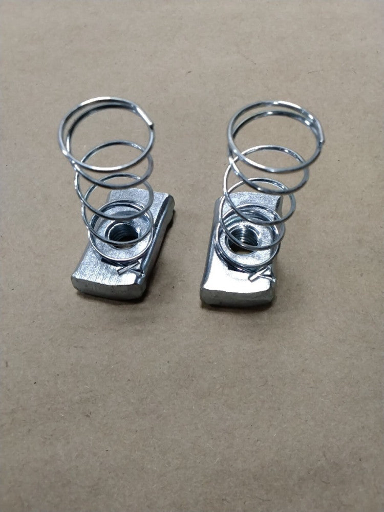 B-Line N228ZN (3/8) Spring Nut Lot Of 2 F10
