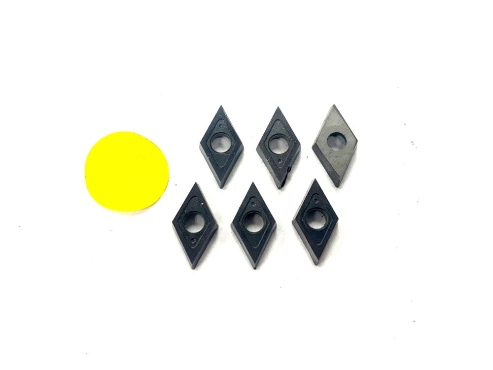 UNBRANDED 3/4" CARBIDE INSERT LOT OF 6