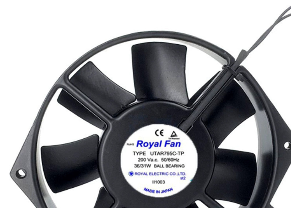 One Brand New ROYAL FAN UTAR795C-TP Cooling Fan 200V