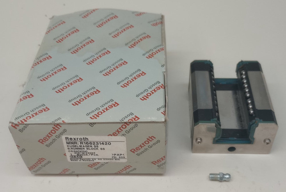 Rexroth R166231420 Used Ball Runner Block