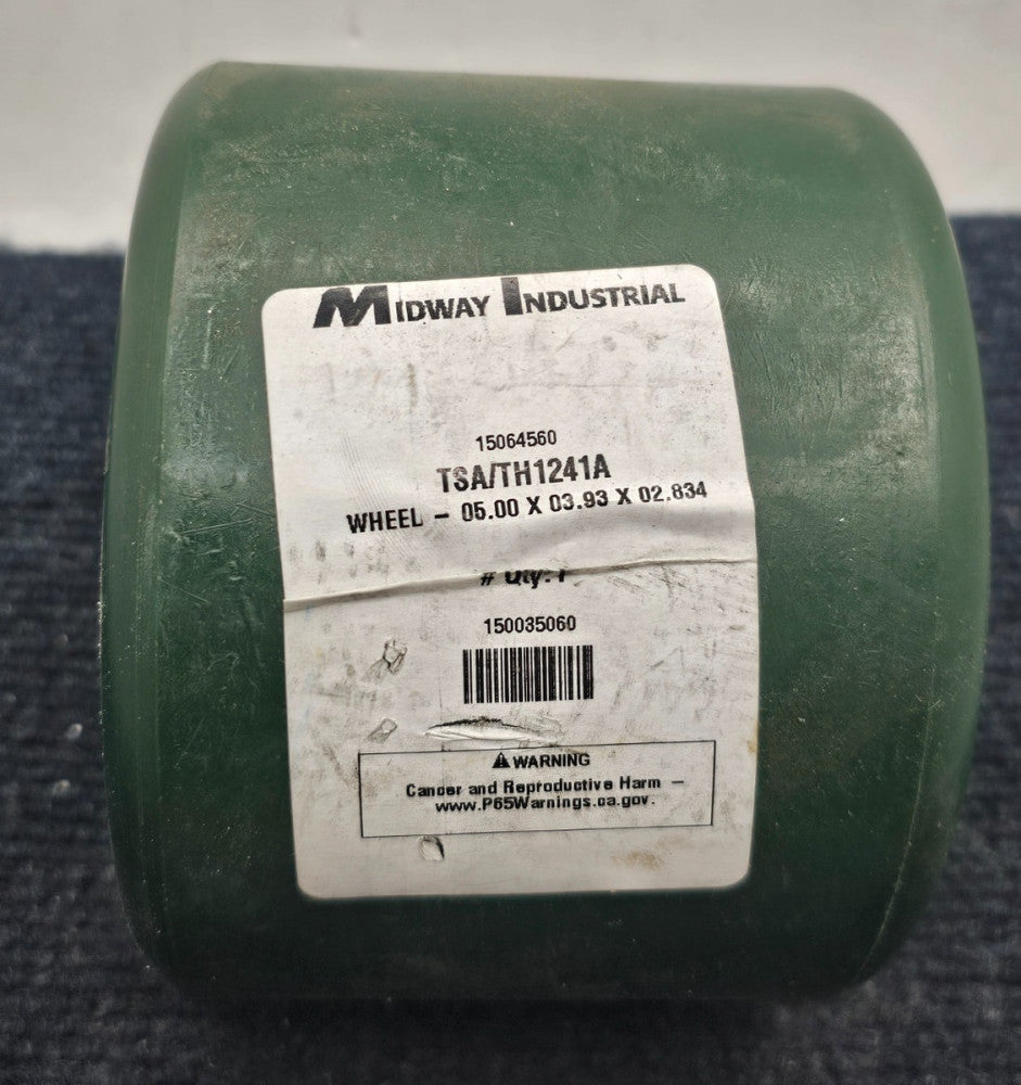 MIDWAY INDUSTRIAL TSA/TH1241A 15064560 POLY WHEEL 5.00 X 3.93 X 2.834 Green