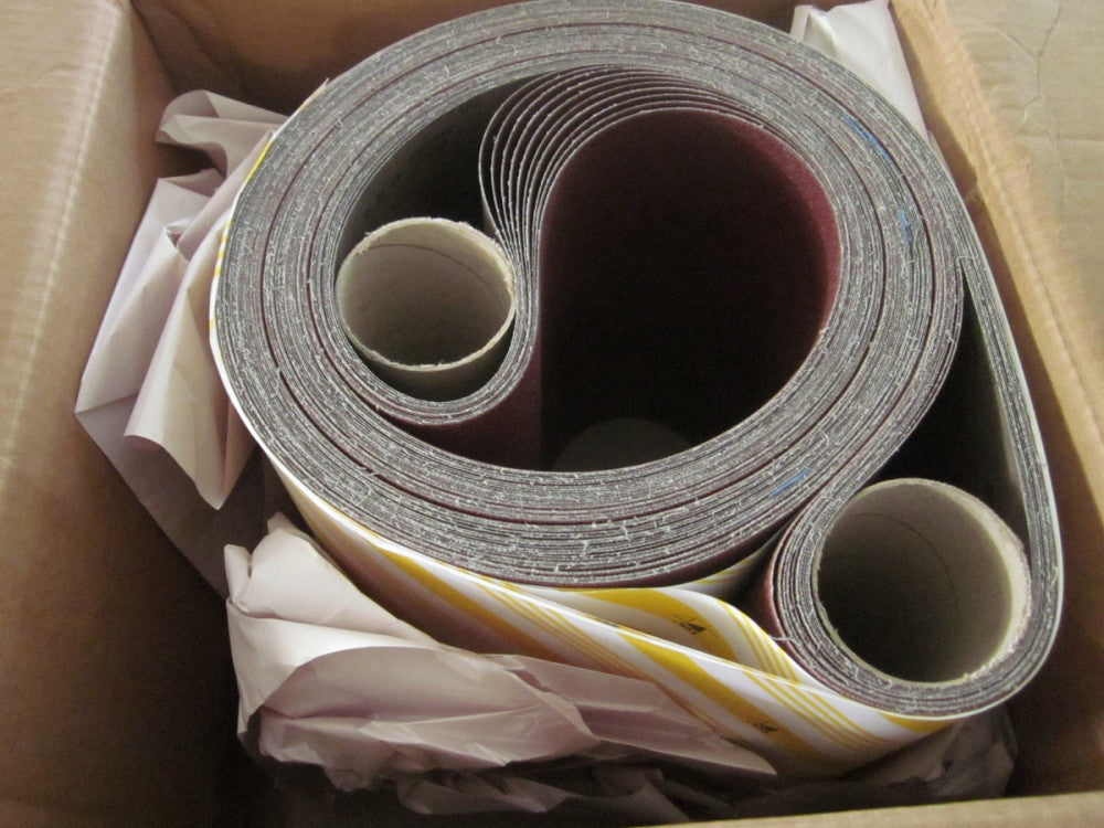 (Lot of 10) Blue Line Sia Abrasives 2928 12x190" 80 grit # 8611.7855.0080 (NEW)