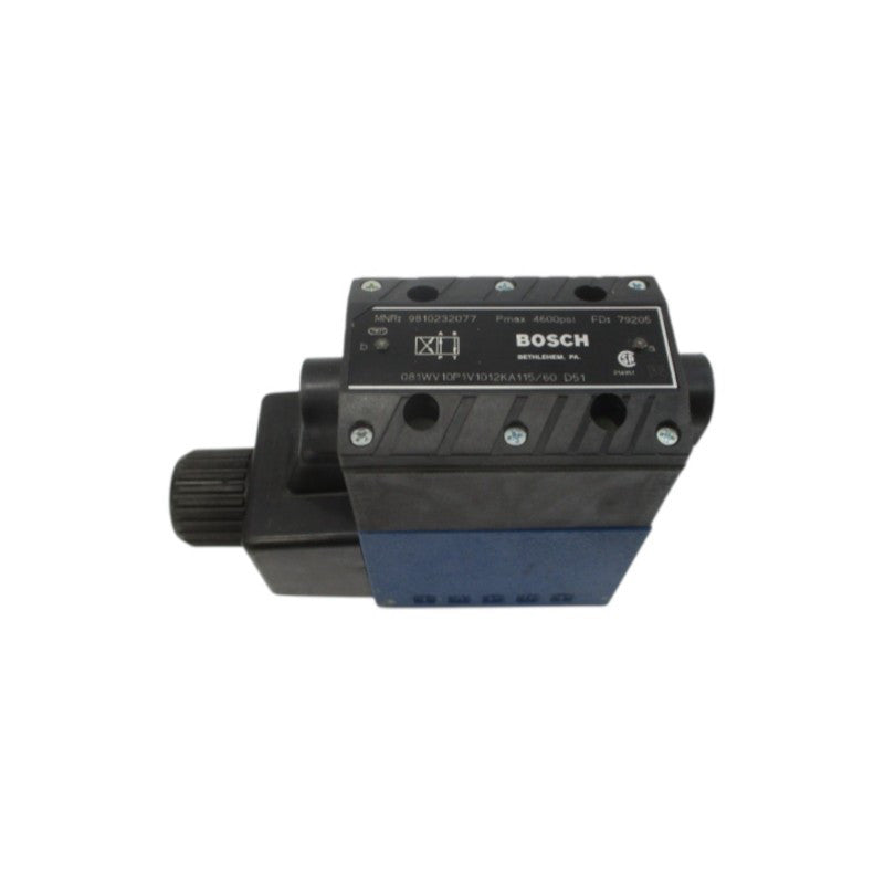BOSCH 081WV10P1V1012KA115/60/D51 9810232077 4600PSI NSNP