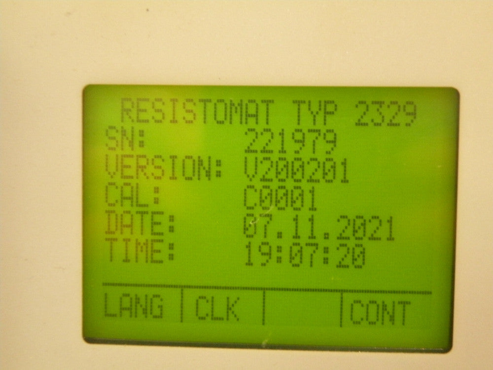 Burster Resistomat 2329 Impedance Meter
