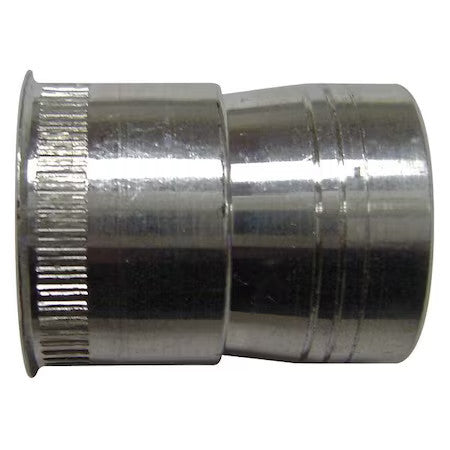 Zoro Select U64060.013.0001 Nut Insert, #6-32 Thrd Sz, 23/64 In L, Steel, Zinc
