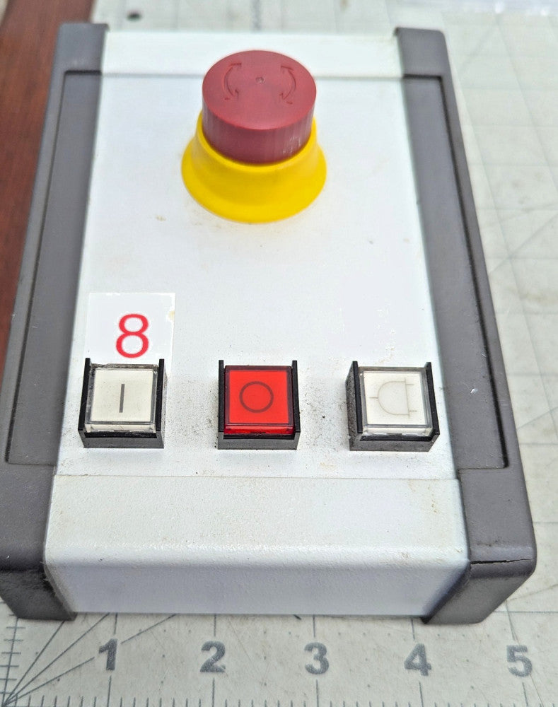 Trumpf Haas E-Stop Control Panel 12-Pin HL 62 P Pulse YAG Laser Fiber [Z3B8]