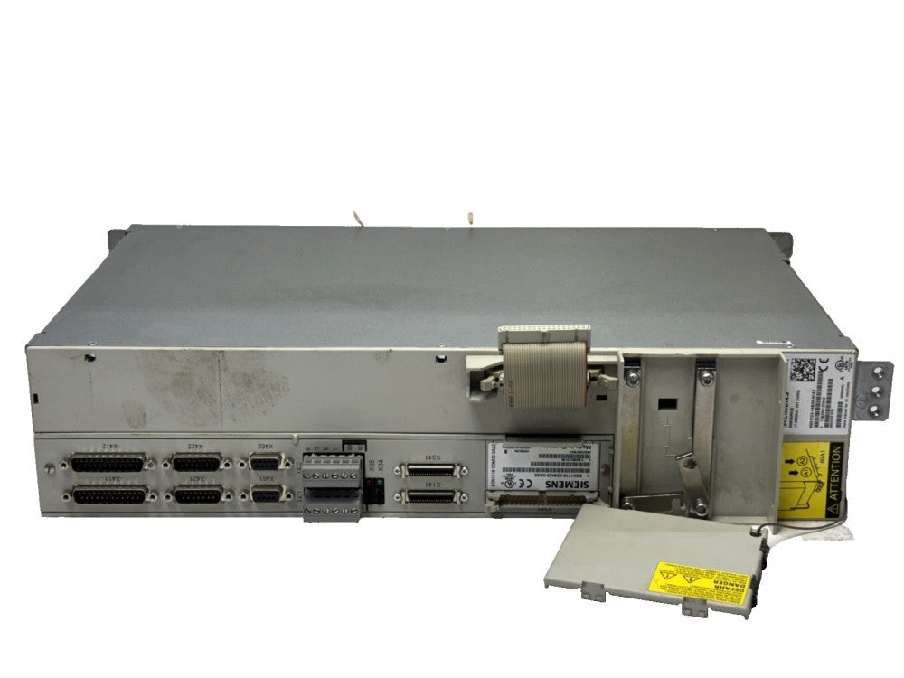 SIEMENS 6SN1118-0DM33-0AA2 CONTROL LOOP BLOCK W/ POWER MODULE 6SN1123-1AB00-0CA3