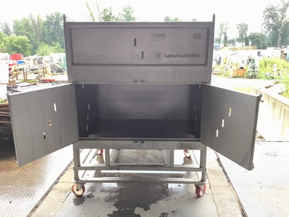Sartorius Stedim FXS102259 STD Palletank Cubical Stainless Steel Max Dynamic ...
