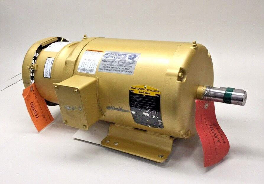 Baldor EBM3611T Used Brake Motor 3ph 3hp 230/460V 1760 36R030S266G1 105604100DQF