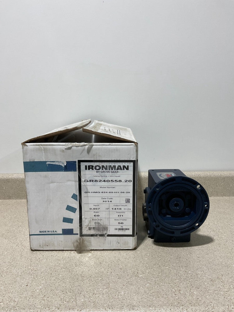 Grove Gear Ironman GR8240558.20 60Ratio NEW