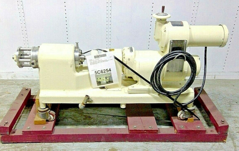 Votator 1E312L Scrape Surface Heat Exchanger with Reeves Vari-Drive