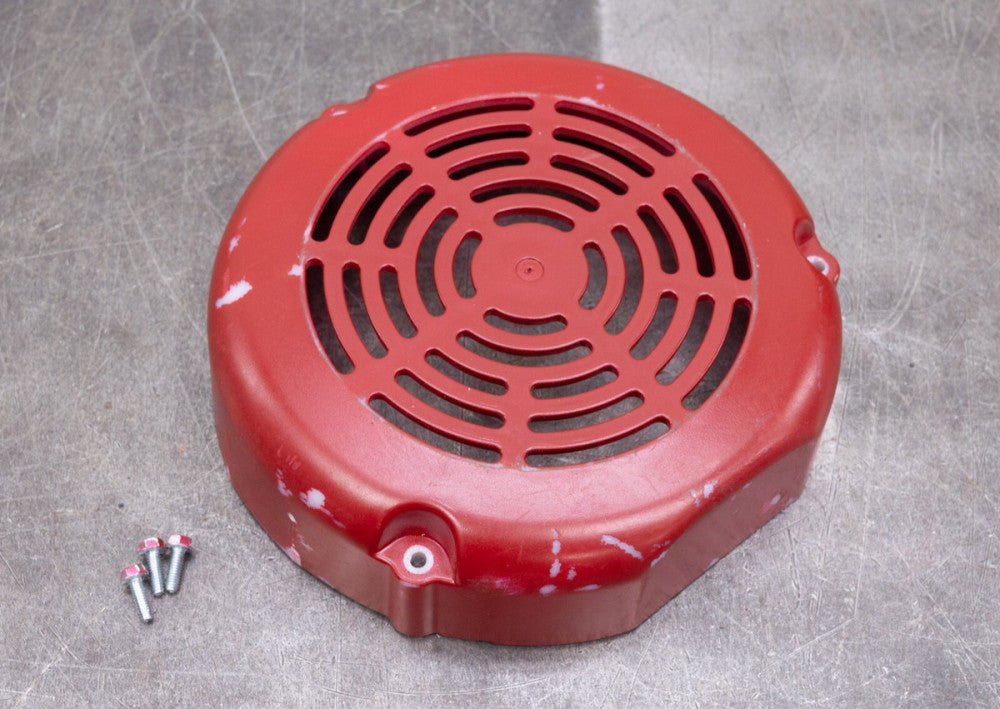 Leeson Electric Motor Rear Plastic Fan Cover Guard & Screws 56 Frame Farm Duty