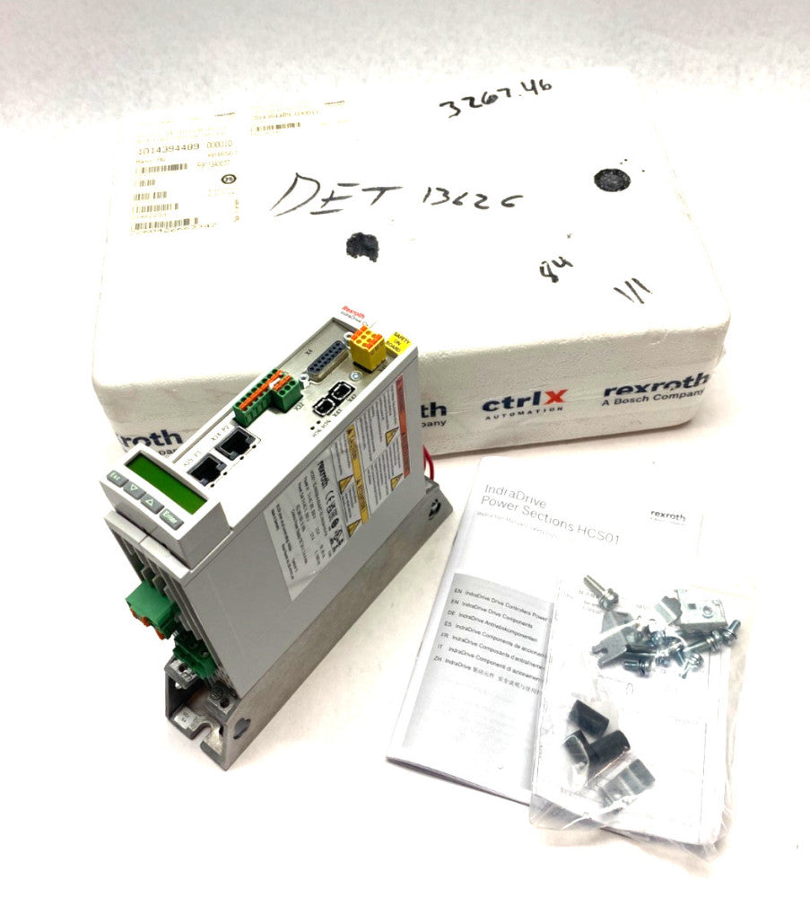 Bosch Rexroth R911340077 Comp. Converter HCS01.1E-W0008-A-03-B-ET-EC-NN-S4-NN-FW