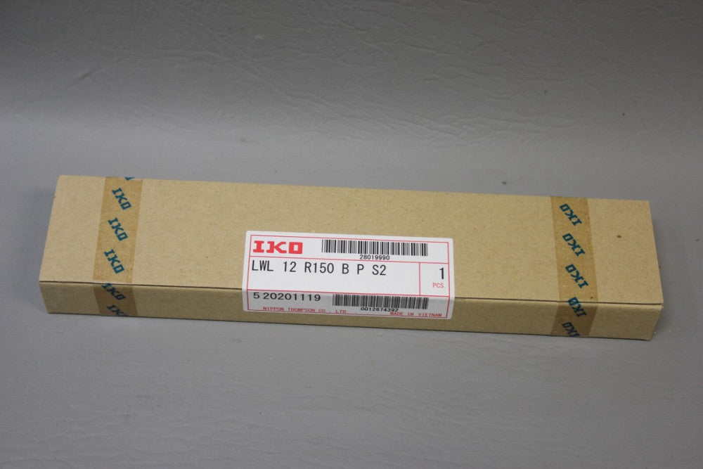 NEW IKO LINEAR RAIL WAY LWL 12 R150 B P S2 12mm x 150mm