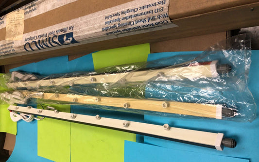 (3 units) Simco Richmond Air Assist Ionization Pulse Bar  36 inches long   NEW